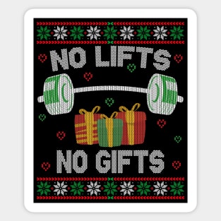 No Lifts No Gifts Sticker